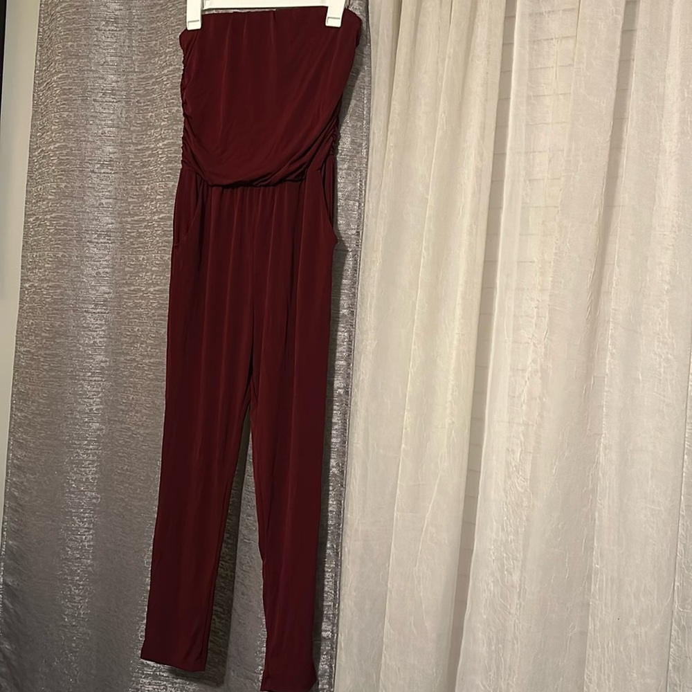 Strapless Pants Romper